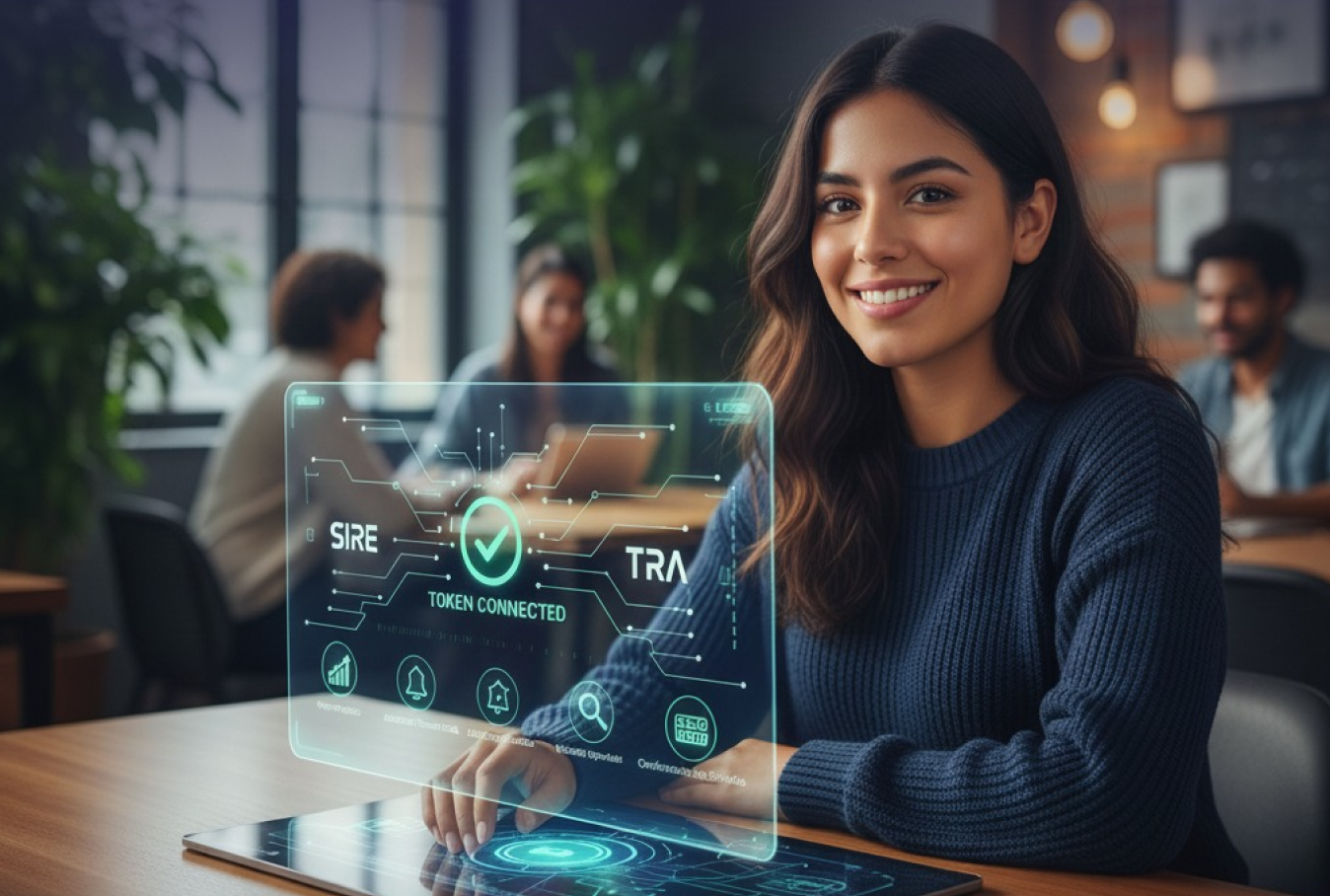 Panel muestra TRA/SIRE enviado con token activo.